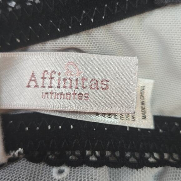 Affinitas Intimates Balconette Bra White Lace Size 36DD - Picture 4 of 7